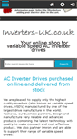 Mobile Screenshot of inverters-uk.co.uk